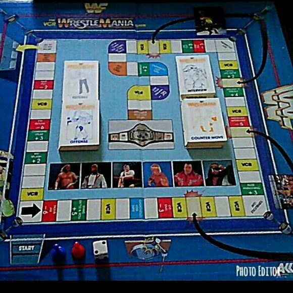 Vintage 1988 WWF VHS board game - Picture 2 of 4